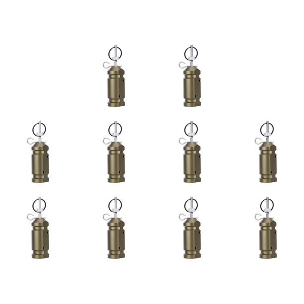 10PCS Dispositivo Activación Alarma para Exteriores Seguridad Perimetral Alerta Temprana (A)