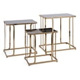 thumbnail image 1 of IMAX Lolantha Glass Tables - Set of 3, 1 of 1