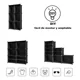 thumbnail image 2 of Zapatera Organizador Apilable Practiksa para 24 pares Anti Polvo Con puertas, 2 of 4