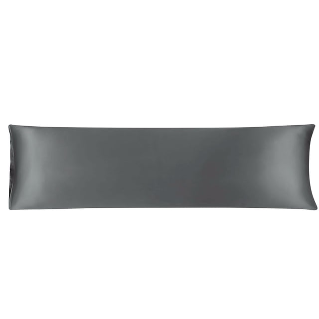 Unique Bargains Taie d'Oreiller en Satin de Luxe Rafraîchissante Anti-Rides Longue Taie d'Oreiller Soyeuse
