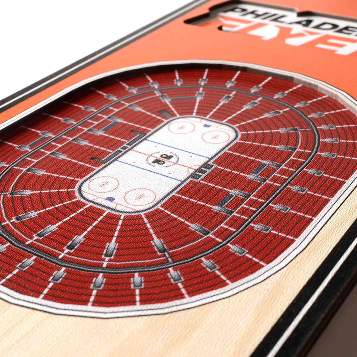 Flyers 6'' x 19'' 3D StadiumView Banner
