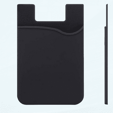 3 Pieces Card Holder Wallet for Phone Ultra Thin Stick on (for Credit Card Business Card & Id) Compatible for iPhone Android and Most Smartphones