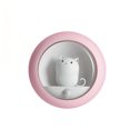 thumbnail image 1 of Luz nocturna con sensor de movimiento recargable, luz nocturna magnética, barra de brillo ajustable, luz para gatos en cualquier lugar para pared, dormitorio, armario, escalera, rosa JAMW Sencillez, 1 of 5