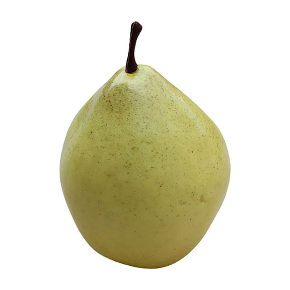 Realistic Artificial Pear for Home and Shop Decoration Decorative Simulated Fruit for Kitchen or Dining Room Display