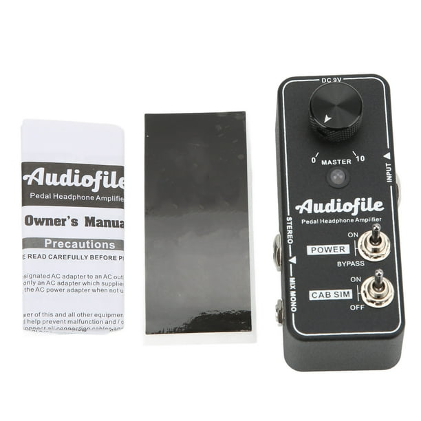 Effect Pedal,Headphone Amplifier Pedal Metal Headphone Amplifier Pedal Metal Guitar Pedal Next