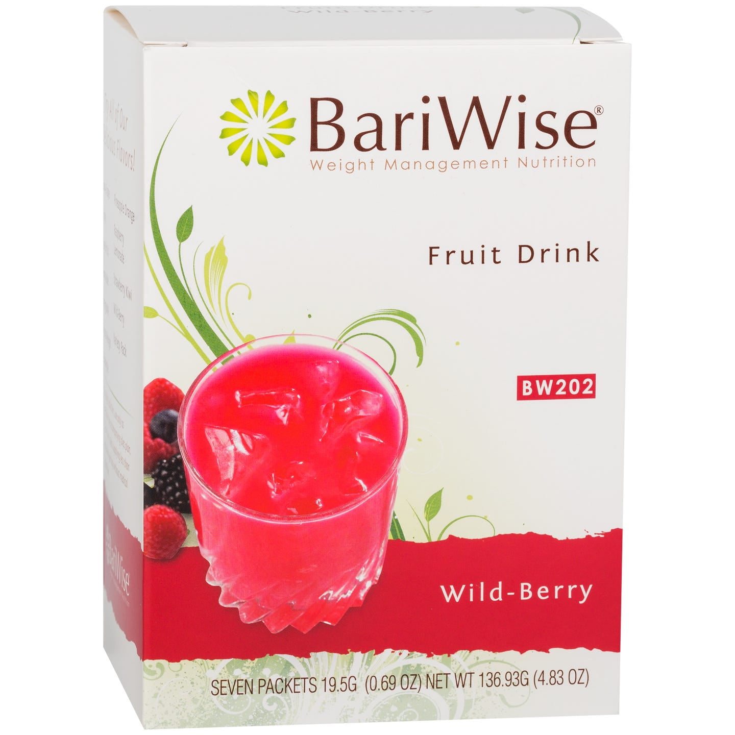 BariWise Protein Fruit Drink, Wildberry (7ct)