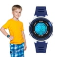 thumbnail image 5 of DTKID Reloj digital para niños, resistente al agua hasta 3 ATM, 7 luces de colores, reloj de enseñanza del tiempo, fácil de leer, reloj de pulsera de banda suave para niñas y niños de 5 a 16 años, 5 of 5