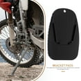 thumbnail image 6 of Motorcycle Kickstand Support Plate with Hockey Pucks, Motocross Cushion Foot Peg Bracket for Stability and, 6 of 6