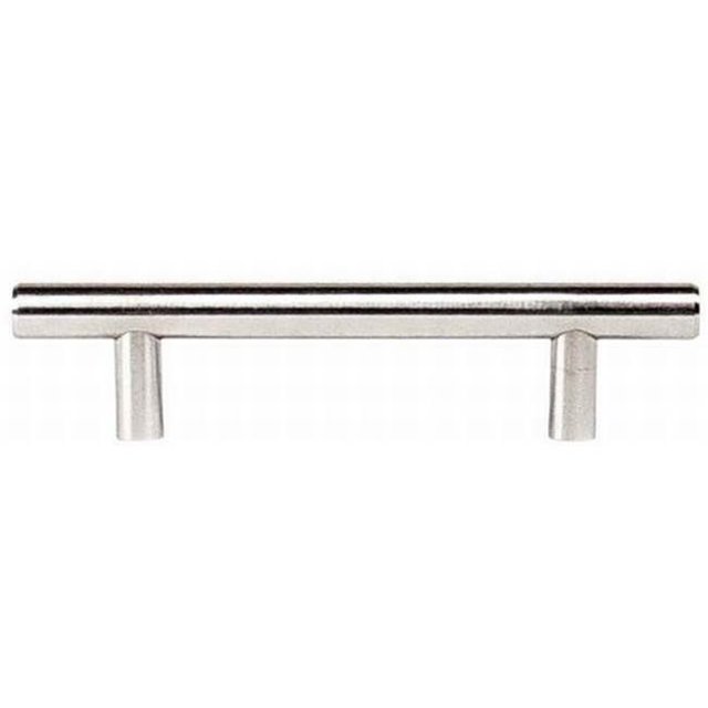 3 in. Brass Bar Pull, Bright Chrome