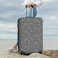 thumbnail image 5 of Cauagu Airplane Routes Around The World Print Travel Luggage Cover,Travel Dust-proof Suitcase Cover Softside Suitcase Protector for 18-32inch,Not Included Suitcase, 5 of 8