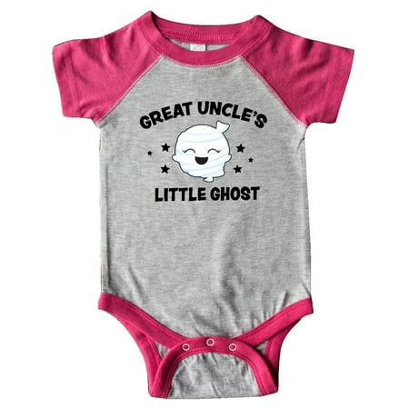 

Inktastic Cute Great Uncle s Little Ghost with Stars Gift Baby Girl Bodysuit