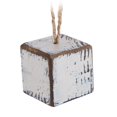 thumbnail image 2 of Ornement de Bonhomme de Neige à Cube Unique, 2 of 2