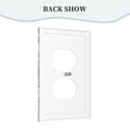 thumbnail image 4 of ZICANCN Outlet Covers Wall Plate, Pink Abstract Flower Light Switch Cover Decorative, Duplex Toggle Combo 1-Gang, 4 of 9