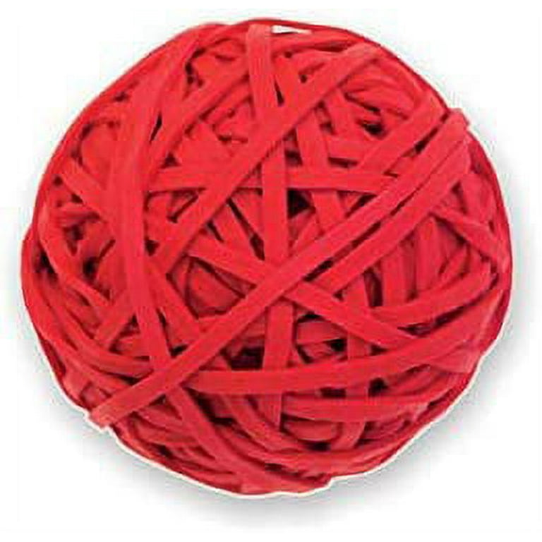 200 Red Rubber Bands, by Better Office Products, Size 33, 200/Bag, Bright  Red Rubber Bands