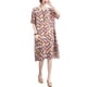 thumbnail image 1 of Vestido suelto de mujer Vestido bohemio con estampado floral con bolsillos Manga corta Cuello r Abanopi Vestido, 1 of 6
