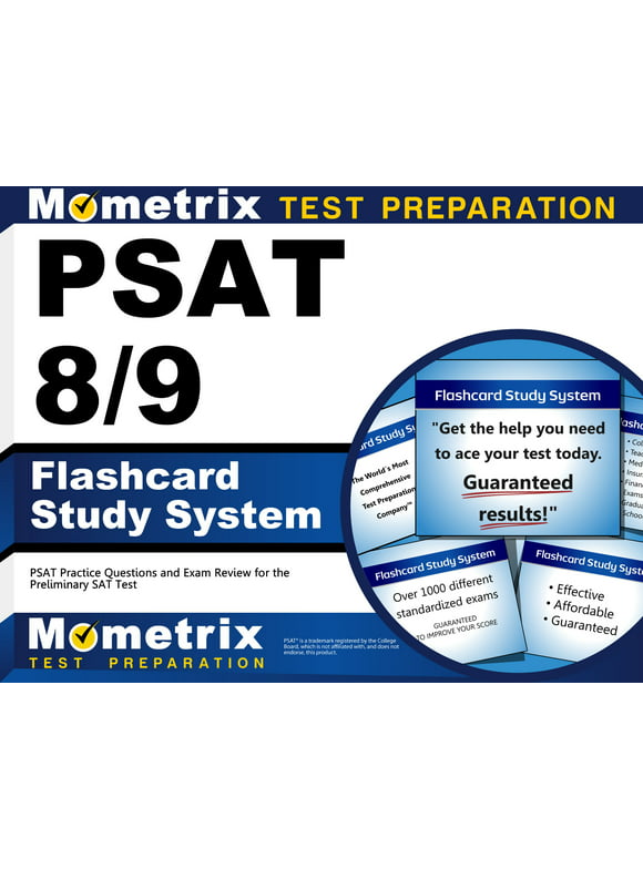 PSAT 8/9 Flashcard Study System : PSAT Practice Questions and Exam Review for the Preliminary SAT Test (Cards)