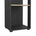 thumbnail image 4 of Tvilum Sign Open Narrow 5 Shelf Bookcase for Adults, Matte Grey/Jackson Hickory, 4 of 15