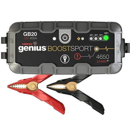 NOCO Genius Boost Sport GB20 400 Amp 12V UltraSafe Lithium Jump (Best Lithium Jump Starter 2019)