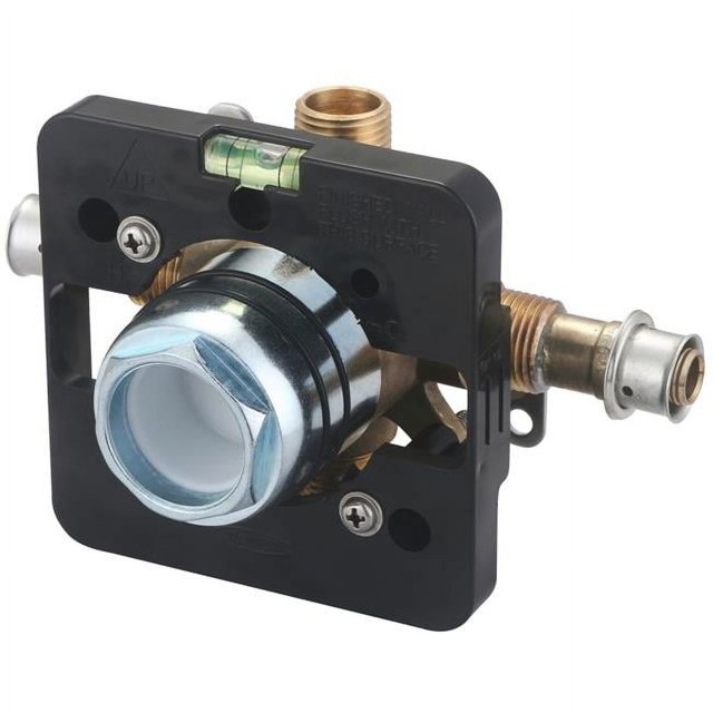 Olympia V-2400B-VG Single Handle Tub & Shower Pressure Balancing Valve, Rough Brass