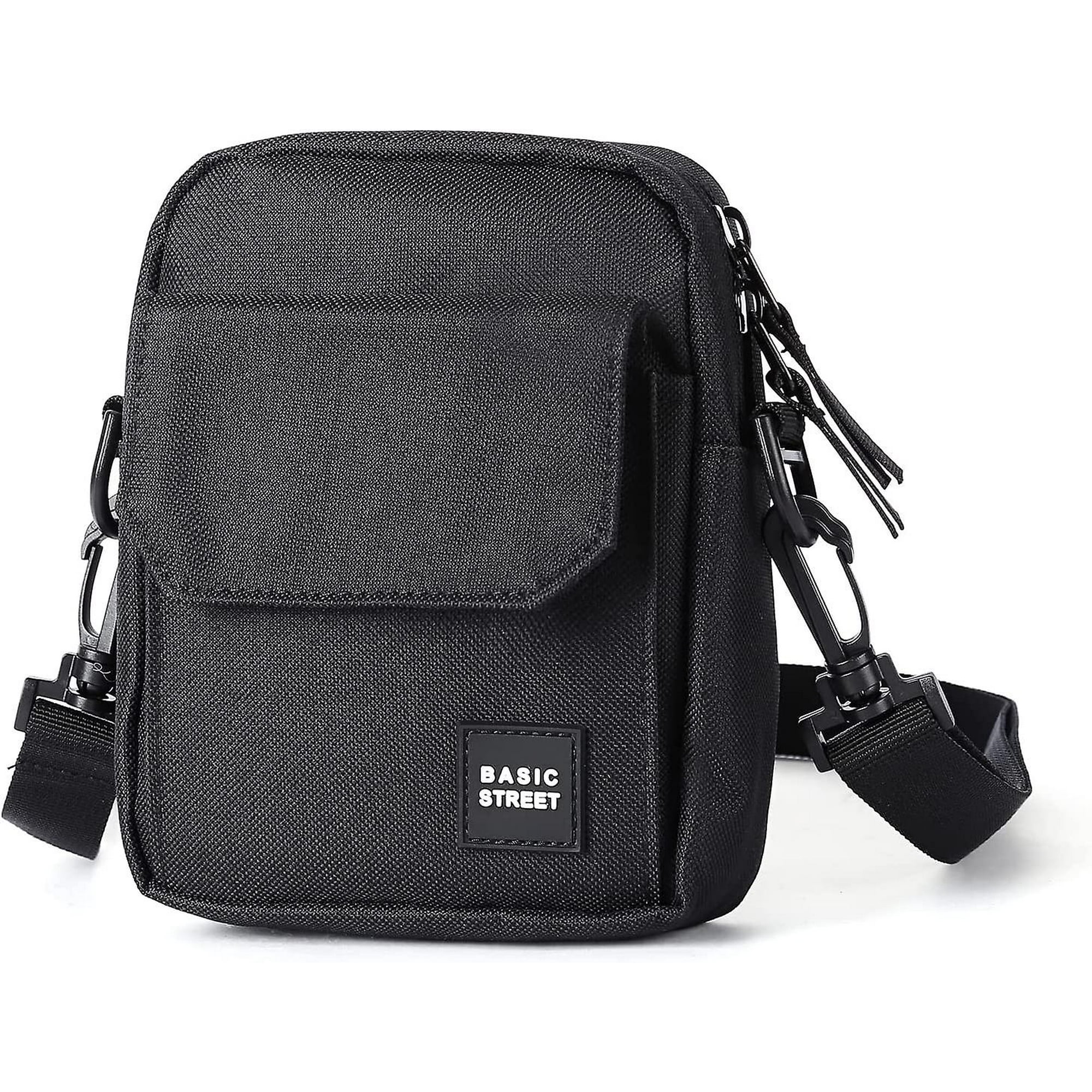 Xicen Mini Crossbody Bag For Mens Travel Passport Wallet Bag For Men For Cell Phone Small Neck Pouch Side Shoulder Bag Messenger Bag For Men Man Cr