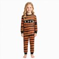 thumbnail image 2 of KPOPLK Girls Pajama Set Long Sleeve Top Long Pants Pajamas Kids Halloween Cute Pattern Pj Sets Sleepwear for 2-8Y,Size 2-3 Years, 2 of 9