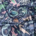 thumbnail image 5 of Ambesonne Dinosaur Valance Pack of 2, Cartoon Extinct Animals, 54"X12", Dark Indigo and Multicolor, 5 of 5