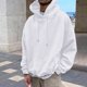 thumbnail image 5 of WILLBEST Sudaderas De Hombre Sudadera con Capucha y Estampado De Moda, Informal, De Manga Larga, Suave y Cómoda, para Otoño e Invierno, Uso Diario, Actividades Al Aire Libre, Ligera y Cálida Chica, 5 of 5