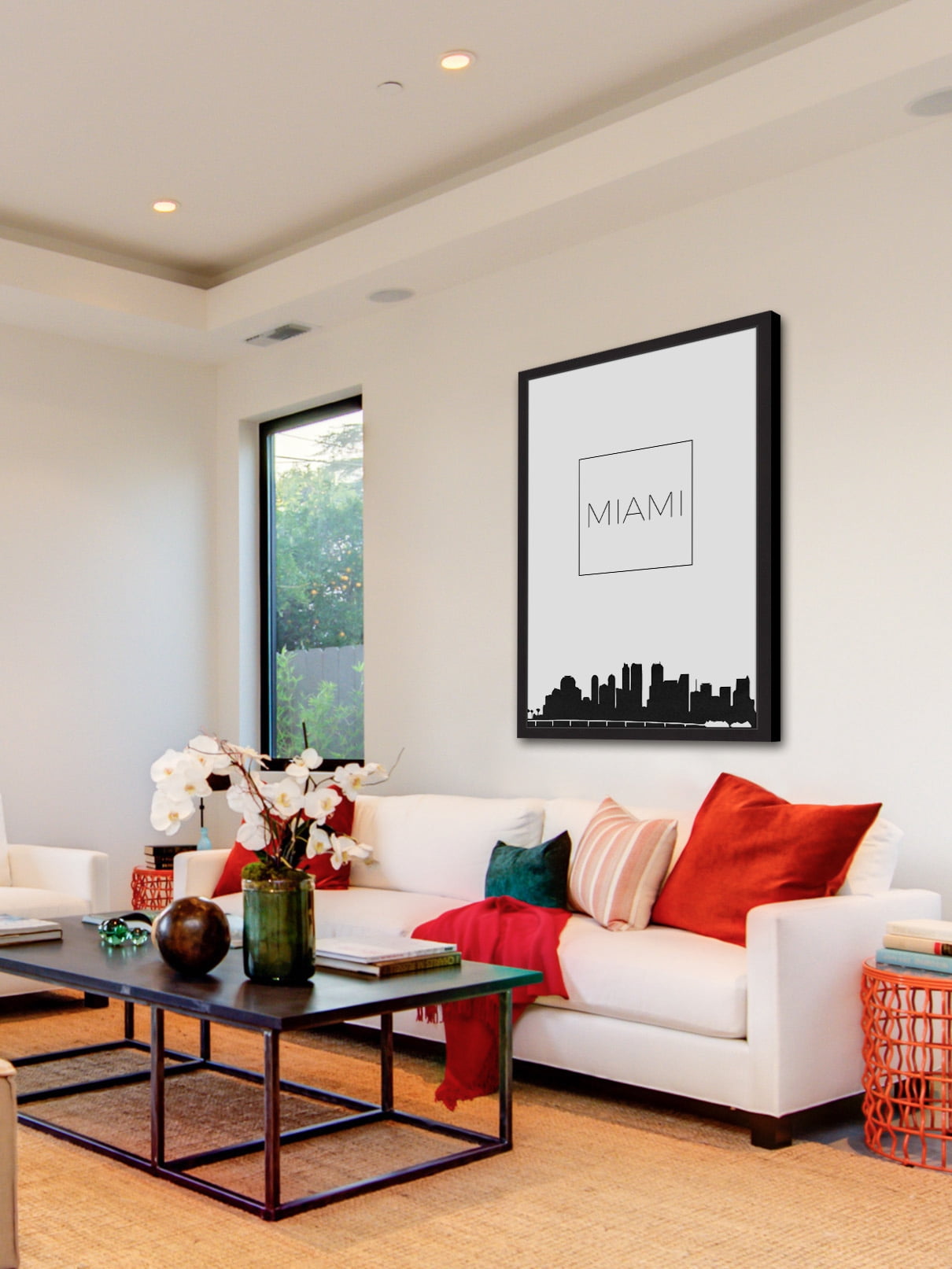 "Let's Do Business - Miami" Framed Painting Print