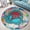 Cancer Zodiac Lightcatcher, variant on Round Rug, Sagittarius Zodiac Lightcatcher Soft Washable Carpet, Non-Slip Floor Mat for Living Room Bedroom Home Decor 24 Inch