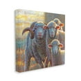 thumbnail image 3 of Sunlit Sheep Family Farm Animals Animals & Insects Painting Gallery Wrapped Canvas Print Wall Art, 3 of 7