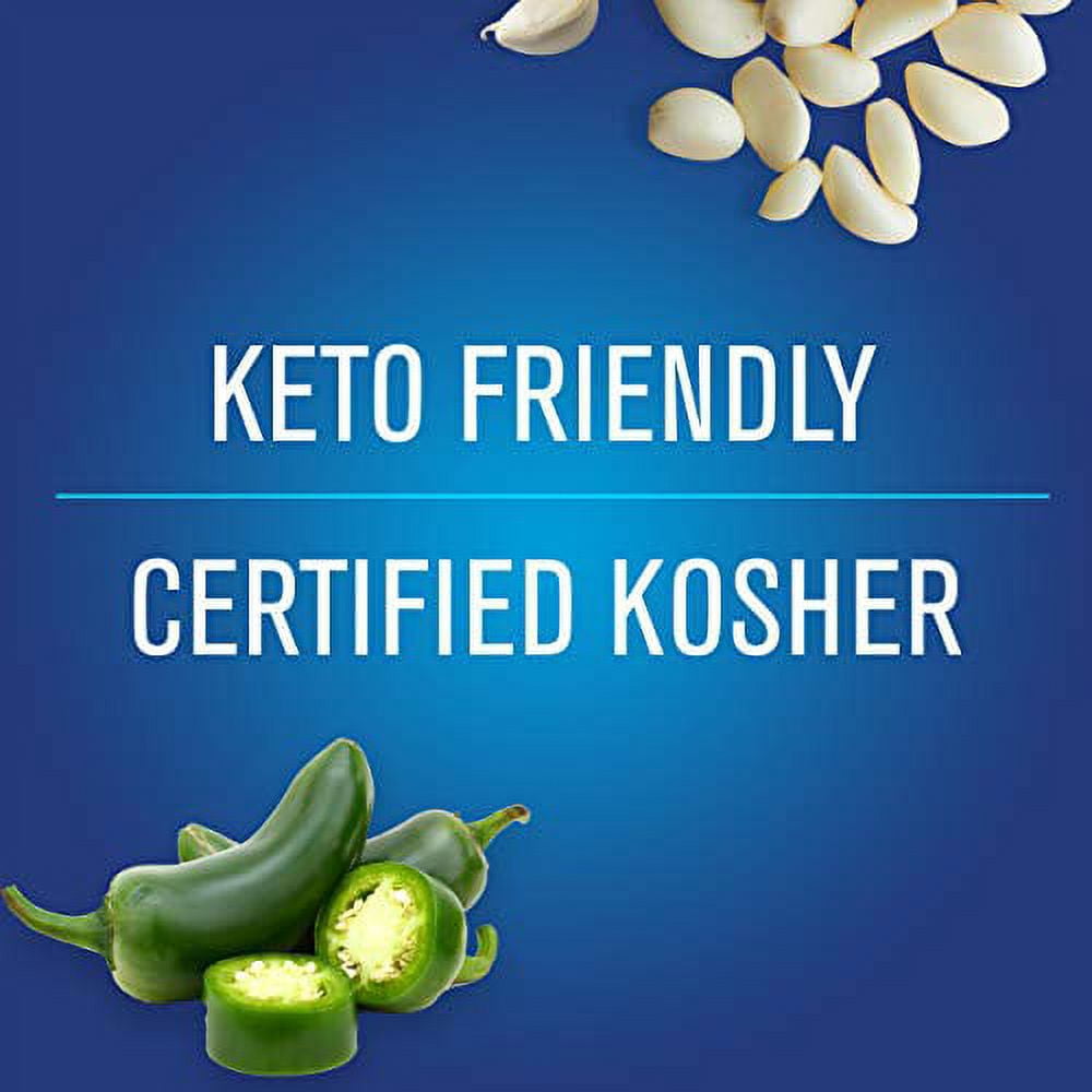 Vlasic Deli Style Hot Jalapeno Pepper Slices, Keto Friendly, 12 - 12 FL OZ Jars