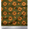 thumbnail image 1 of Soimoi Rayon Fabric Fox Kids Print Sewing Fabric Yard 56 Inch Wide, 1 of 3