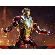 ZD Toys 1/10 Scale MK17 Iron Man Collectible Action Figure, PVC, 1 lb, 6 in, Ages 12-100