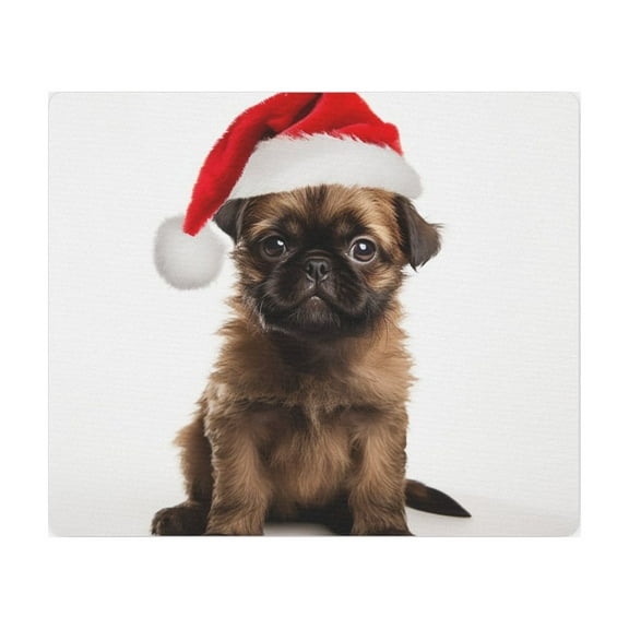 DistinctInk Mouse Pad - 1/4" Foam Rubber - Brussel Griffon Puppy