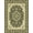 Dark Green, Pattern 11, variant on ODIKA 8'x10' Washable Area Rug Bold Emblem Interlocking Motifs Transitional Faded Decorative for Living Room, Under Sectional, Family , Durable, Non-Slip