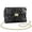 Gray Zebra Print, variant on Pzuqiu Zebra Print Leather Crossbody Bag with Chain Strap Versatile Quilted Leather Crossbody Bags for Women Craftsmanship Functional Vintage for Teen Girls-Women