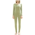 thumbnail image 1 of Women Base Layer, Casual Thick High Elastic Warm Thermal, Women's Base Layer Set, 1 of 5