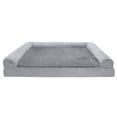 FurHaven Pet Products Plush & Suede Orthopedic SofaStyle Pet Bed for