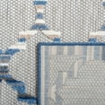 thumbnail image 6 of SAFAVIEH Cabana Burke Geometric Indoor/Outdoor Area Rug, Grey/Blue, 5'3" x 7'7", 6 of 13