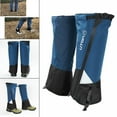 thumbnail image 3 of Pierna ajustable Impermeable Ligero Botas de nieve Calentadores de piernas Cubiertas de zapatos para Azul Cola Polainas para cubrir piernas, 3 of 8