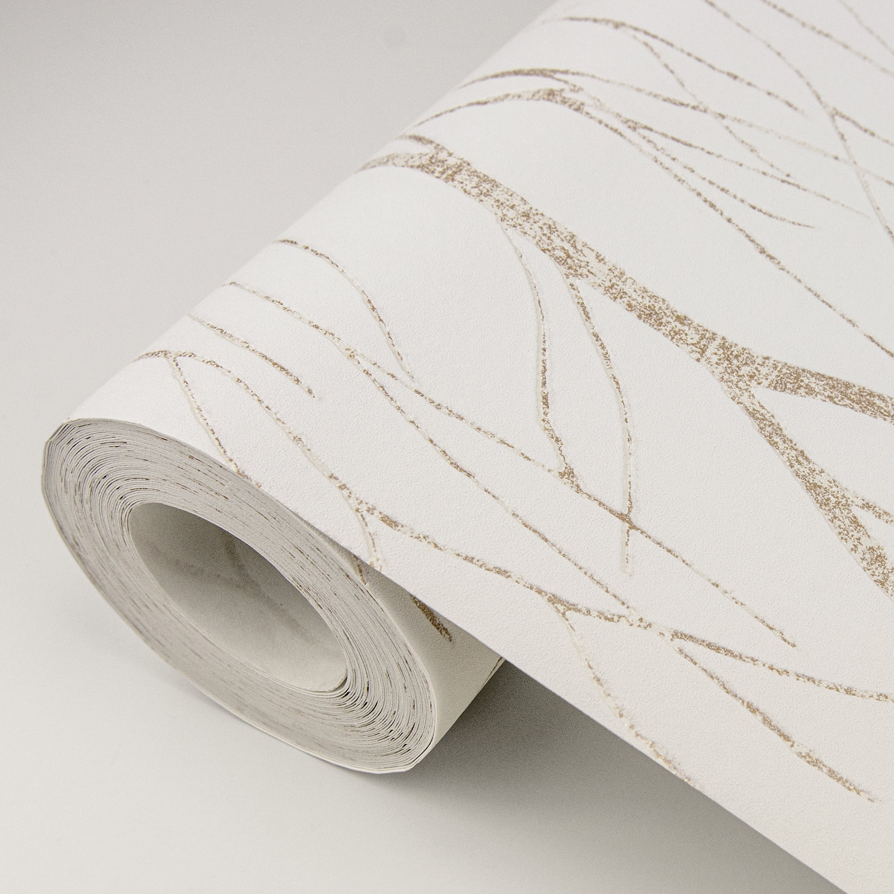Advantage Diani Gold Metallic Tree Wallpaper