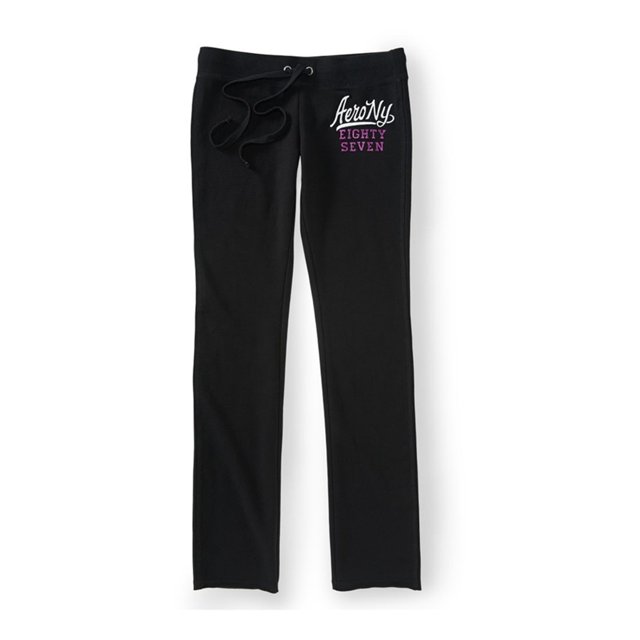 Pantalones de chándal ajustados Aeropostale para mujer Negro XS