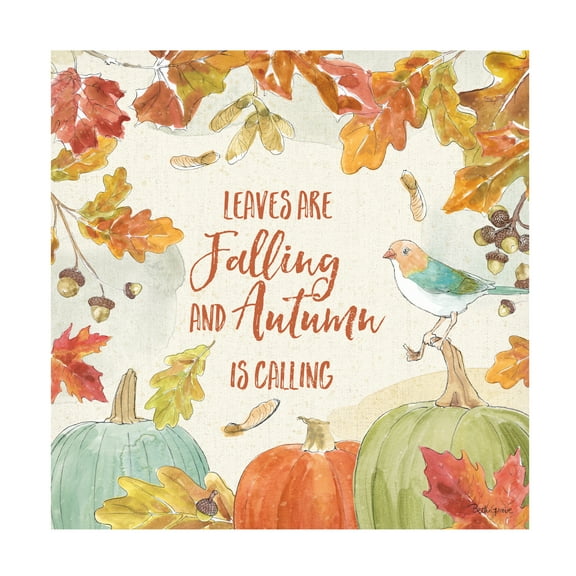 Trademark Fine Art 'Falling for Fall IV' Canvas Art by Beth Grove
