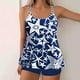 thumbnail image 1 of Traje de baño para mujer Traje de baño dividido con estampado grande para mujer Falda de bikini Traje de baño dividido Trajes de baño para mujer, 1 of 5