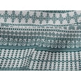 thumbnail image 4 of oneOone Viscose Jersey Dark Teal Green Fabric Geometric Tribal Dress Material Fabric Print Fabric By The Yard 60 Inch Wide, 4 of 5