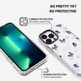 thumbnail image 4 of Funda de teléfono MOSNOVO para iPhone 13 Pro Lila Butterfly, 4 of 6
