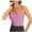 Purple, variant on lmcalzta Workout Tank Tops for Women Built in Bra Quick Drying Camisole Yoga Athletic Running Tshirts