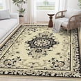 thumbnail image 6 of 6.5'x10' christmas carpet runner carpet mats non slip area rug for dining room area rug for living room modern abstract area rug, 6 of 10