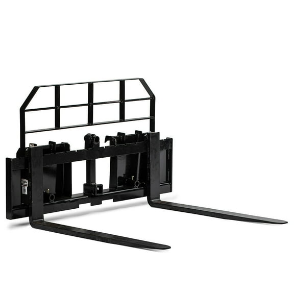 Titan Attachments Pro Series 60" Extra Wide Pallet Fork Frame with 42" Fork Blades