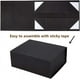 thumbnail image 5 of Paquete de 2 cajas de regalo rígidas de 21,6 x 16 x 10,2 cm con cierre magnético. Caja de regalo plegable negra para cumpleaños, fiestas y regalos de Navidad., 5 of 7